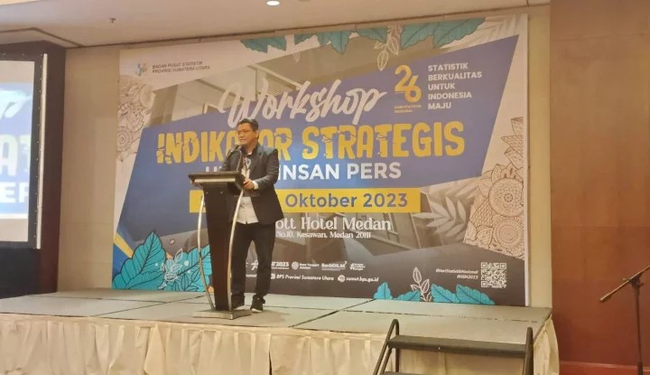 Kepala BPS Sumut Nurul Hasanudin