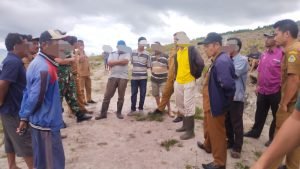 Bhabinkamtibmas dan Babinsa Mediasi Terkait Pengolahan Lahan di Kabupaten Samosir