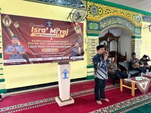 Penuh Khusyuk dan Khikmat, Kalapas Kelas IIA Pematangsiantar Kanwil Kemenkumham Sumut Adakan Peringatan Isra Miraj 1445 H