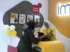 Resmikan 5 Mini Gerai IM3 di Sumatera, Pelayanan IOH Semakin Tersebar