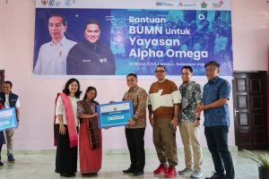 PTPN IV Peduli, Beri Bantuan Pada Yayasan Disabilitas di Kabanjahe