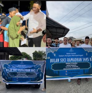 Ramdhan Berkah, Menagement Star Fly Berbagi Takzil dan Buka Puasa Bersama Yatim Piatu