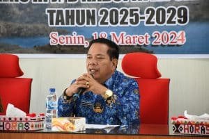 Bupati Samosir Buka Kick of Meeting KLHS RPJMD 2025-2029