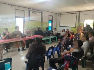 Kapolsek Harian Mediasi Pengrusakan Jalan Menuju Pertanian di Desa Hariarapintu
