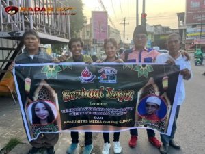 LSM GEBER dan KMO Sumut Bagikan Takjil di Setia Budi Medan, “Memupuk Kebajikan Ramadhan”