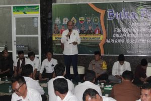 Wabup Samosir dan Forkopimda Buka Puasa Bersama, Sambut Ramadan
