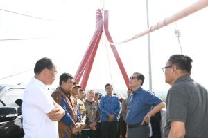Bupati Samosir Sambut Menko Marves Tinjau Lokasi Wisata