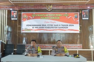 Polres Samosir, Latihan Pra Operasi Ketupat Toba 2024