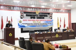 Wabup Samosir Sampaikan Nota Pengantar Ranperda Perlindungan Anak