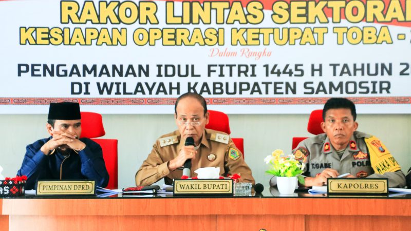 Wabup Samosit, Buka Rakor Lintas Sektoral, Minta Kesiapan Stakeholder