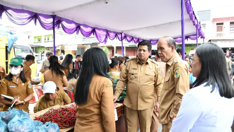 Pemkab Samosir Gelar Pasar Murah Tekan Inflasi dan Jaga Stabilitas Harga