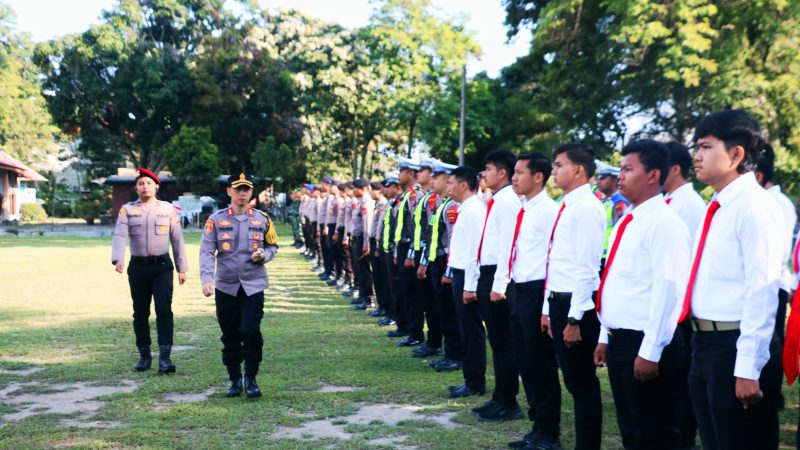 Pemkab Samosir Hadiri Gelar Apel Pasukan Operasi Toba 2024