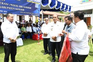 Bupati Samosir Mou Bupati Pakpak Bharat Suplai Ikan dan Bawang
