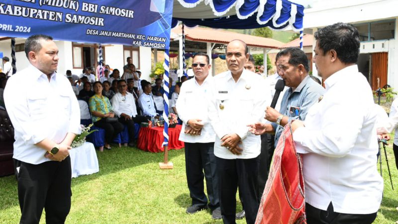 Bupati Samosir Mou Bupati Pakpak Bharat Suplai Ikan dan Bawang