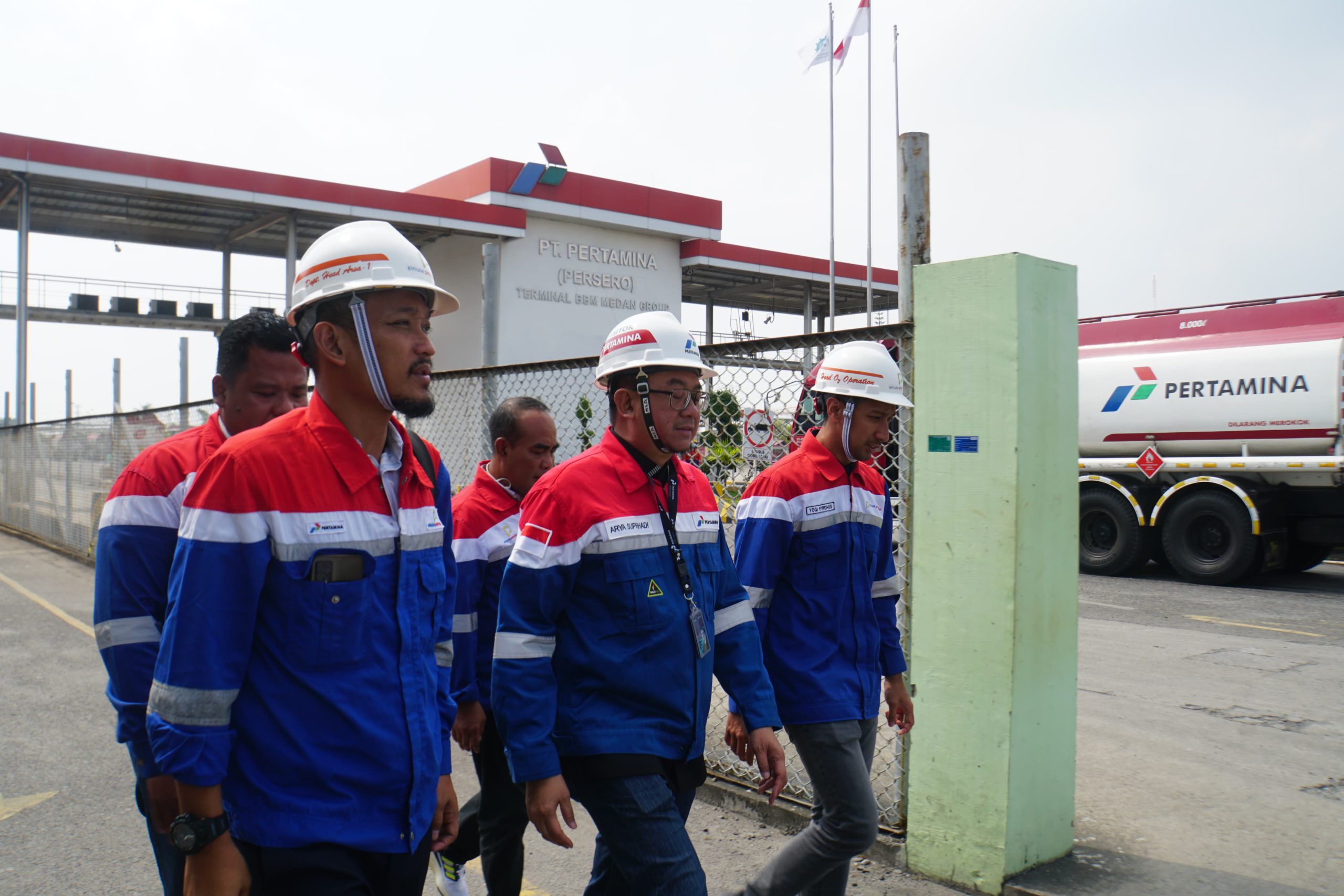Pertamina Patra Niaga Pantau Kesiapan Layanan Energi BBM LPG Jelang Idul Fitri 2024 di Sumut