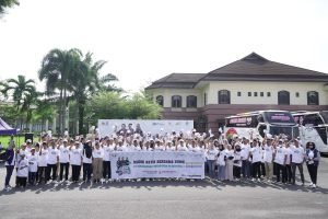 Mudik Gratis BUMN PTPN IV PalmCo Regional, Berangkatkan 500 Pemudik ke Tujuh Kota di Sumatera