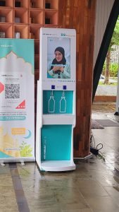BSI Maslahat dan BSI Sediakan Dua Mesin Air Minum Gratis