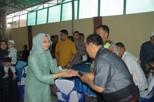 Kapolres Samosir Bersama Ketua Bhayangkari Halal Bihalal Pererat Rasa Kekeluargaan