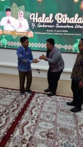 Bupati Samosir Silaturahmi dengan Pj. Gubernur Sumut