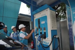 Pastikan SPKLU Beroperasi Normal, General Manager PLN UID Sumut Inspeksi