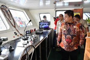 Bupati Samosir, KMP Julaga Tamba 01 Tingkatkan Konektivitas Wisatawan
