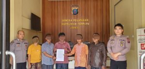 Polres Samosir Selesaikan Dugaan Penganiayaan Lewat Mediasi