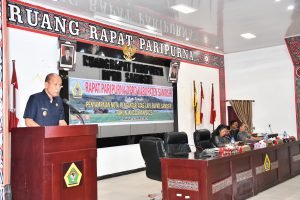 Wabup Samosir Sampaikan Nota Pengantar LKPJ 2023