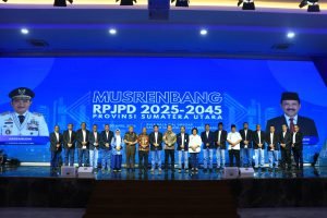 Bupati Samosir Hadiri Musrenbang RPJPD 2025 – 2045 Sumut