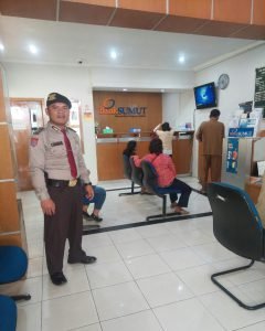 Polres Samosir Lakukan Pengamanan Objek Vital Kantor Perbankan