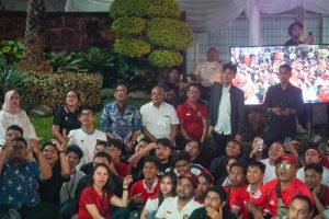 Nobar di Kemenpora, Gunawan Suswantoro Minta Ribuan Suporter Tetap Dukung Timnas U-23 Menuju Olimpiade 2024 Paris
