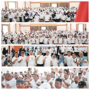 Kemenag RI Gelar Launching Senam Haji dan Batik Haji Indonesia Diikuti Lebih 28 Ribu Jemaah