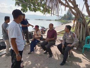 Polres Samosir Ajak Warga Kerjasama Jaga Kamtibmas Dilingkunganya