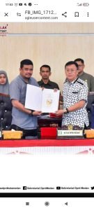 DPRD Medan Serahkan Rekomendasi LKPJ 2023 kepada Wali Kota Medan