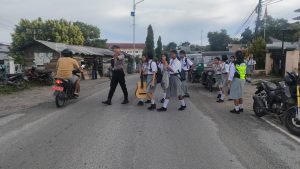 Polres Samosir Ciptakan Kenyamanan Pengunjung dan Wisatawan