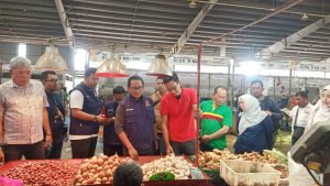KPPU Sidak ke Pasar Terkait Kenaikan Harga Bawang Putih di Sumut