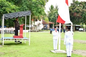 Wakapolres Samosir Pimpin Upacara Peringatan Harkitnas Ke-116