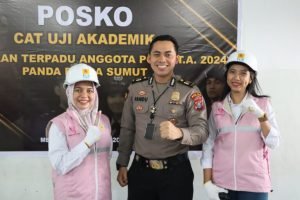 Srikandi PLN Jaga Stabilitas Listrik Selama Ujian Penerimaan Anggota Polri