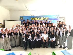 Polres Langkat, Kesbangpol, dan BNNK Gelar Sosialisasi Anti-Narkoba di SMA Negeri 1 Wampu