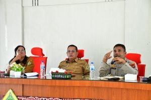 Bupati Samosir Rapat Persiapan Aquabike Indonesian Championship Series 2 Tahun 2024