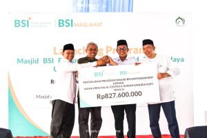 BSI dan BSI Maslahat Resmikan Program Masjid BSI Empowerment