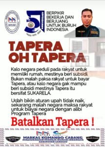 Tolak PP Tapera, DPC PPMI Langkat Minta Pemerintah Revisi Kembali