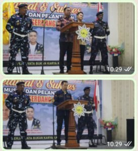 Bupati dan Wakil Bupati Serdang Bedagai Hadiri Pelantikan DPD AMPI Serdang Bedagai