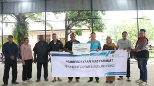 Kelompok Ternak Tanjung Pasir Terima Bantuan dari PLN IP UBP