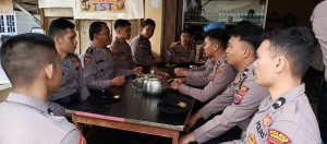 Polres Samosir Coffee Morning dan Berikan Arahan Inspiratif untuk Bintara Remaja