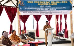 Bupati Samosir Ajak Pimpinan Lembaga Keagamaan Sukseskan Pemilukada Tahun 2024