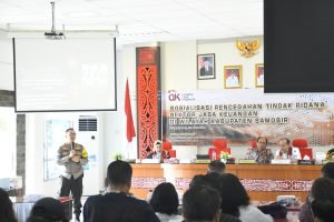 Kapolres Samosir Sosialisasikan Terkait Pinjaman Online Ilegal