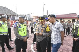 Kapolres Samosir Tindak Tegas Personel Pakai Aplikasi Judi Online
