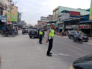 Satlantas Polres Batu Bara Himbau Tertib Lalin dan Kamtibmas Serta Melakukan Polisi Sirene Setiap Hari