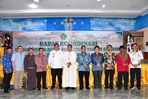 Bupati Samosir Apresiasi Uskup Agung Medan Serahkan Aset Kemenag