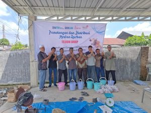 Telkom Regional 1 Sumatera Salurkan Donasi Kurban di Idul Adha